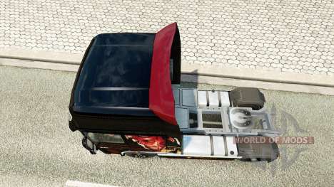 Hellboy peau pour DAF camion pour Euro Truck Simulator 2