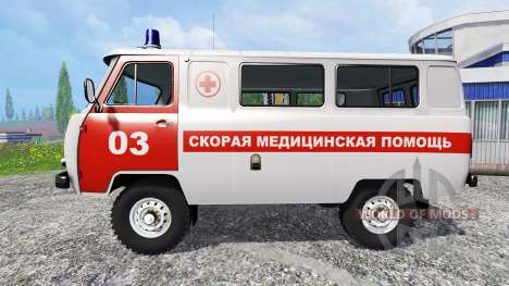 UAZ-2206 [ambulance] v2.0 pour Farming Simulator 2015