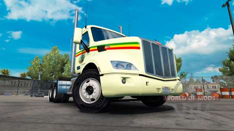 Reggae de la peau pour le camion Peterbilt pour American Truck Simulator