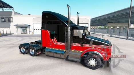 Haut Streifen v3.0 Traktor Kenworth T800 für American Truck Simulator