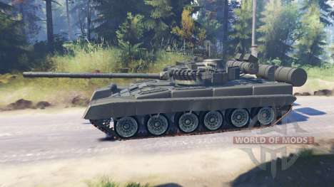 T-80 (Objekt-219A) für Spin Tires