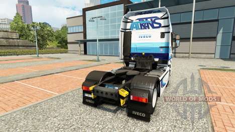 Ital trans peau pour Iveco tracteur pour Euro Truck Simulator 2