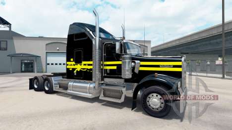 Haut Nacht auf dem LKW-Kenworth W900 für American Truck Simulator