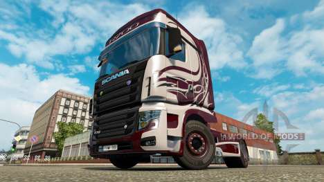 La fantaisie de la peau pour Scania camion R700 pour Euro Truck Simulator 2