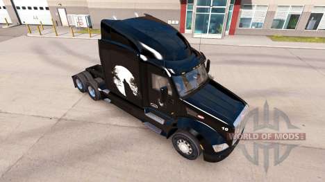 Peau de loup pour le camion Peterbilt pour American Truck Simulator