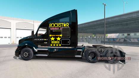 Rockstar peau pour le tracteur Kenworth pour American Truck Simulator