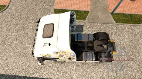 Les Sbires de la peau pour Iveco tracteur pour Euro Truck Simulator 2