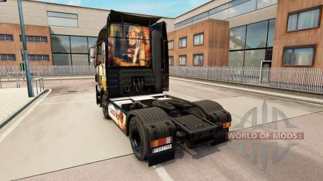 Luis Royo Haut für Mercedes Benz LKW für Euro Truck Simulator 2