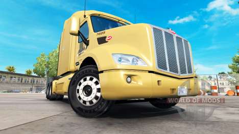 Bison Transport skin für den truck Peterbilt für American Truck Simulator