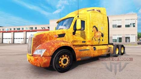 Western-skin für den truck Peterbilt für American Truck Simulator