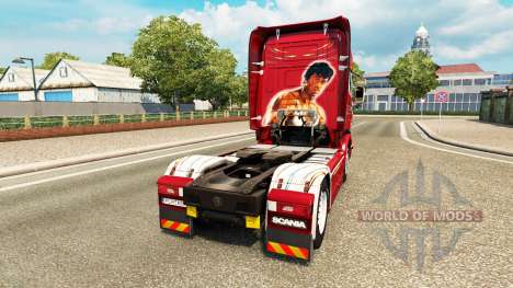 Haut Hawk Edition-Zugmaschine Scania für Euro Truck Simulator 2