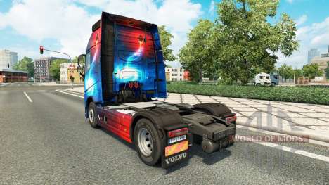 Galaxy peaux pour Volvo camion pour Euro Truck Simulator 2