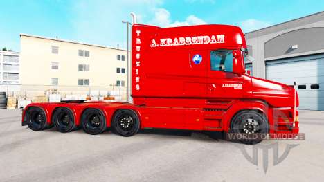 A. Krabbendam de la peau pour camion Scania T pour American Truck Simulator