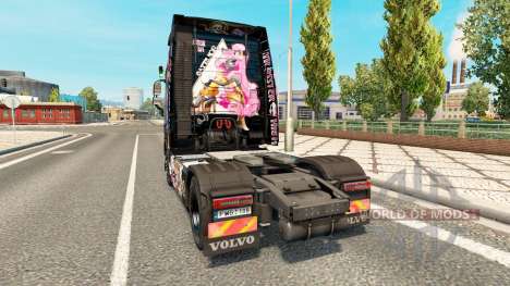 Monster High peau pour Volvo camion pour Euro Truck Simulator 2