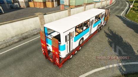 Bas de balayage avec l'autobus Ikarus 260 pour Euro Truck Simulator 2