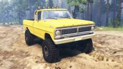 Ford F-250 1972 4x4 pour Spin Tires