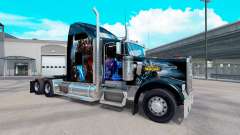 La peau de World of Warcraft sur le camion Kenworth W900 pour American Truck Simulator