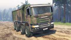 Scania Timber 8x8 pour Spin Tires