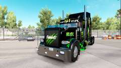 Monster Energy de la peau pour le camion Peterbilt 389 pour American Truck Simulator