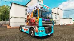 La peau Voitures v2.0 camion DAF pour Euro Truck Simulator 2