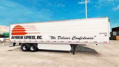Haut Daybreak Express auf dem trailer für American Truck Simulator