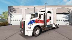 La peau etats-unis sur le tracteur Kenworth T800 pour American Truck Simulator