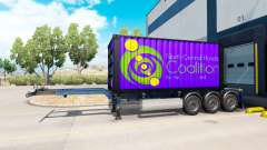 Semi-Remorque Nord De La Floride Centrale De La Coalition pour American Truck Simulator