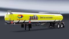 Peaux de carburant pour les semi-remorques citernes pour American Truck Simulator
