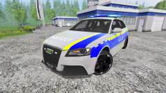 Audi RS3 Police für Farming Simulator 2015