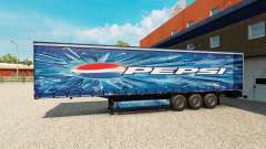 Pepsi peau pour la remorque pour Euro Truck Simulator 2