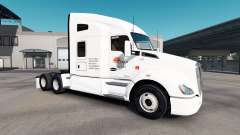 Haut bei Tagesanbruch LKW-und Peterbilt-Kenwort für American Truck Simulator