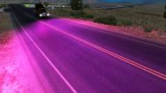Violet xenons pour American Truck Simulator
