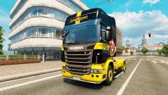 Dynamo Dresde peau pour Scania camion pour Euro Truck Simulator 2