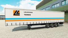 La peau Linjegods sur la remorque pour Euro Truck Simulator 2