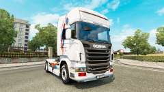 Une peau de Superman pour Scania camion pour Euro Truck Simulator 2
