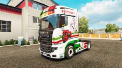 Ferrari peau pour Scania camion R700 pour Euro Truck Simulator 2