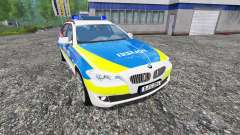 BMW 520d Dusseldorf Police pour Farming Simulator 2015