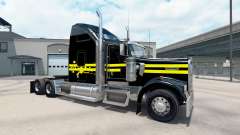 La peau de la Nuit dans le camion Kenworth W900 pour American Truck Simulator
