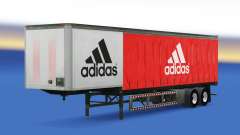 Haut Adidas auf dem trailer für American Truck Simulator