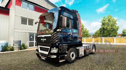 La peau need For Speed Carbon pour tracteur HOMME pour Euro Truck Simulator 2