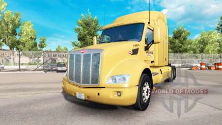 Bison Transport de la peau pour le camion Peterbilt pour American Truck Simulator