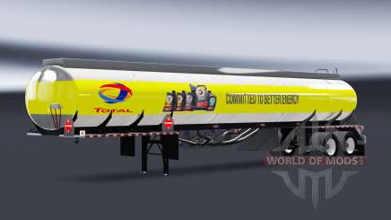 Peaux de carburant pour les semi-remorques citernes pour American Truck Simulator