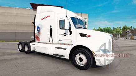 Diesel cow-boy de la peau pour le camion Peterbilt pour American Truck Simulator