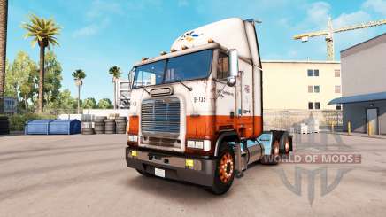 Haut USF auf LKW Freightliner FLB für American Truck Simulator