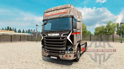 La peau Monstera pour Scania camion pour Euro Truck Simulator 2