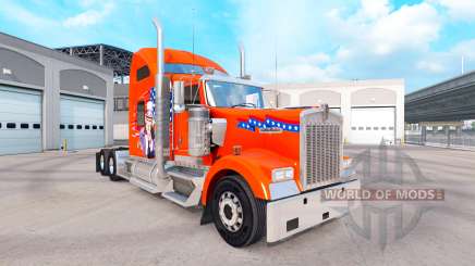 Haut-American truck Kenworth W900 für American Truck Simulator