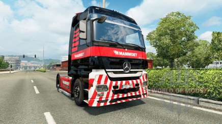 Mammoet skin für den truck, Mercedes-Benz für Euro Truck Simulator 2