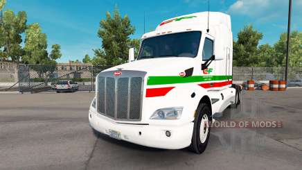 La peau Consildated Freightways pour camion Peterbilt pour American Truck Simulator