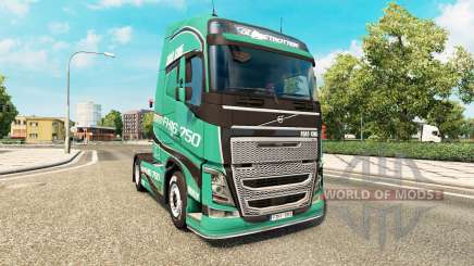 Road King de la peau pour Volvo camion pour Euro Truck Simulator 2
