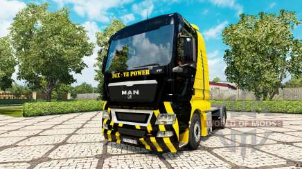 Puissance du V8 de la peau pour l'HOMME de camion pour Euro Truck Simulator 2